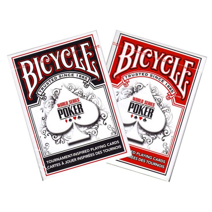 Bicycle World Series of Poker: Limited Edition World Series of Poker Set (#1), One Black and One Red main image